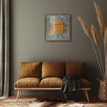 Thomas Kent Square Florentine Wall Clock | Taylors on the High Street